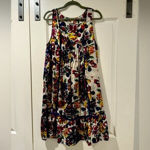 Anthropologie Floral Mini Dress